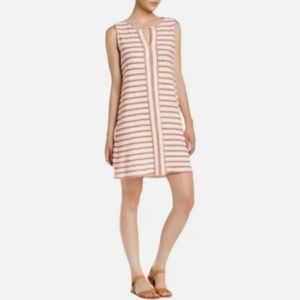 Max Studio Weekend Terry Tunic Blue Striped Summer Dress L